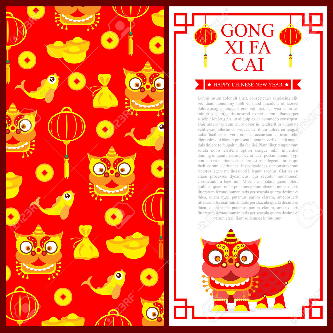 chinese new year invitation