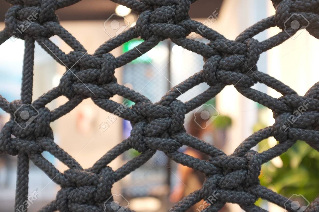 Tejido Tailandes Tejido Pared Hecha De Cuerda De Plastico