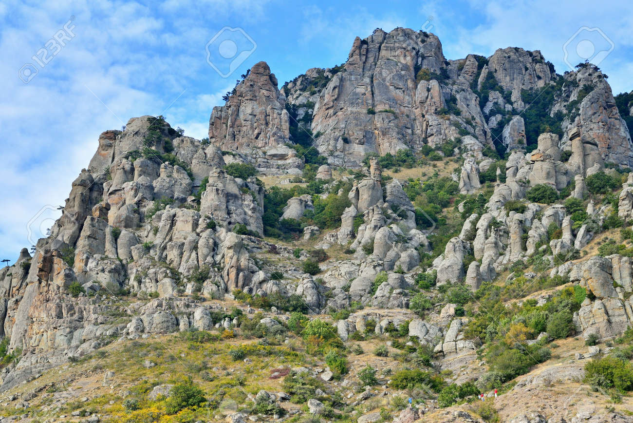 Valley of Ghosts in the Crimea Valley of Ghosts in the Crimea