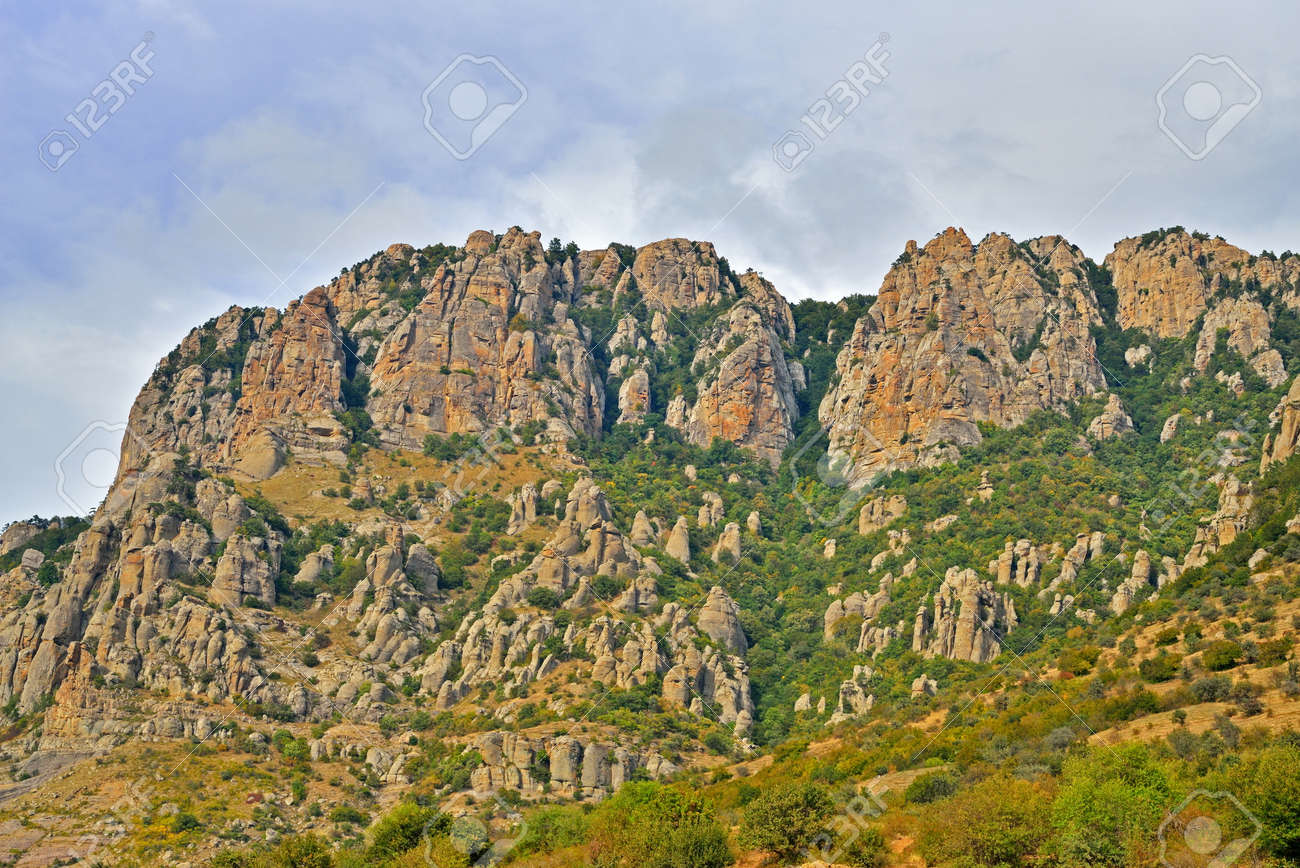 Valley of Ghosts in the Crimea Valley of Ghosts in the Crimea