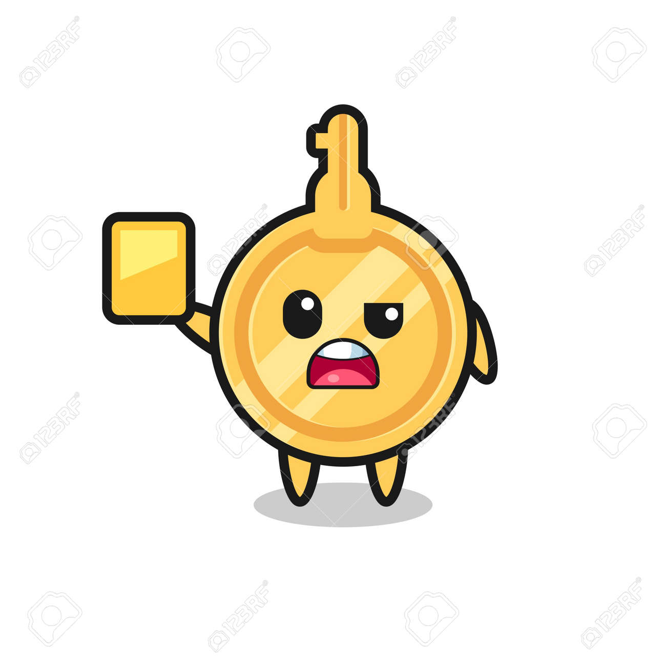 イエローの顔デザインのキャラクター イエローの顔デザインのキャラクター 戦争をテーマとした黄色の丸い