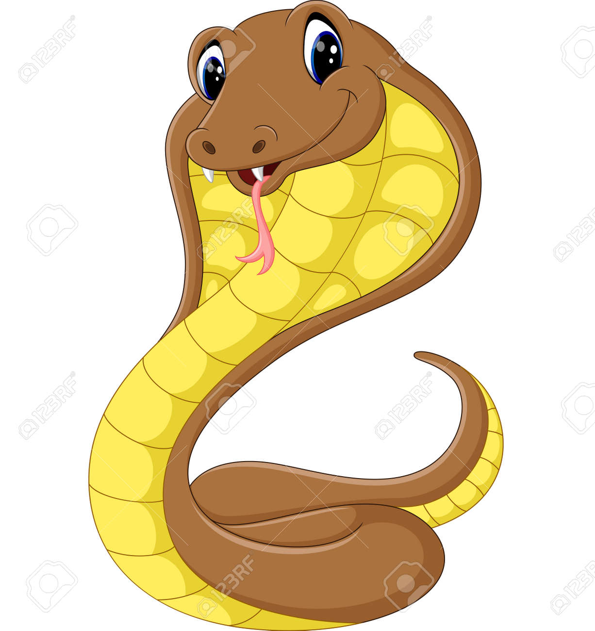 Cute Cobra Snake Cartoon Stock Photo Picture And Royalty Free Image Image