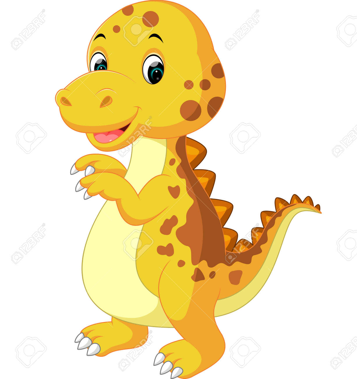 Cute Baby Dinosaur Cartoon Stock Photo Picture And Royalty Free