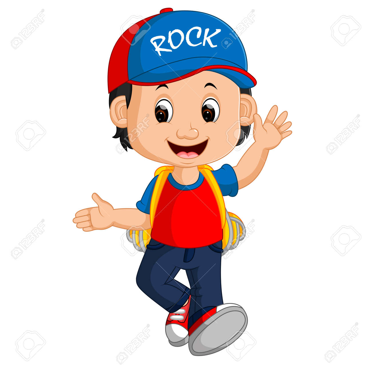boy with a cap