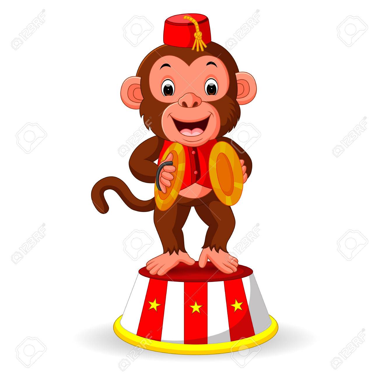 monkey that plays cymbals
