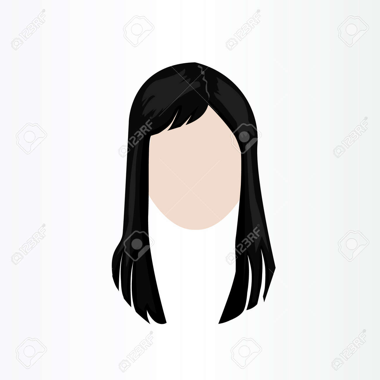 Premium Vector  Young girl anime style character vector illustration  design manga anime girl hair faces cartoon