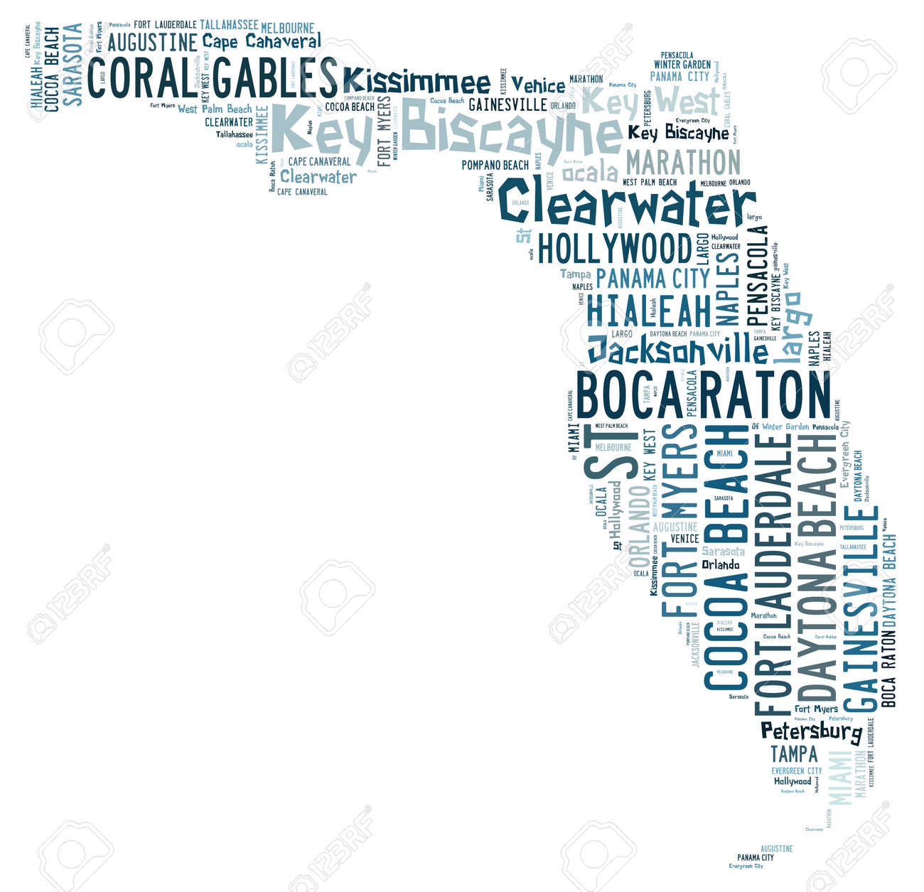 word cloud in the