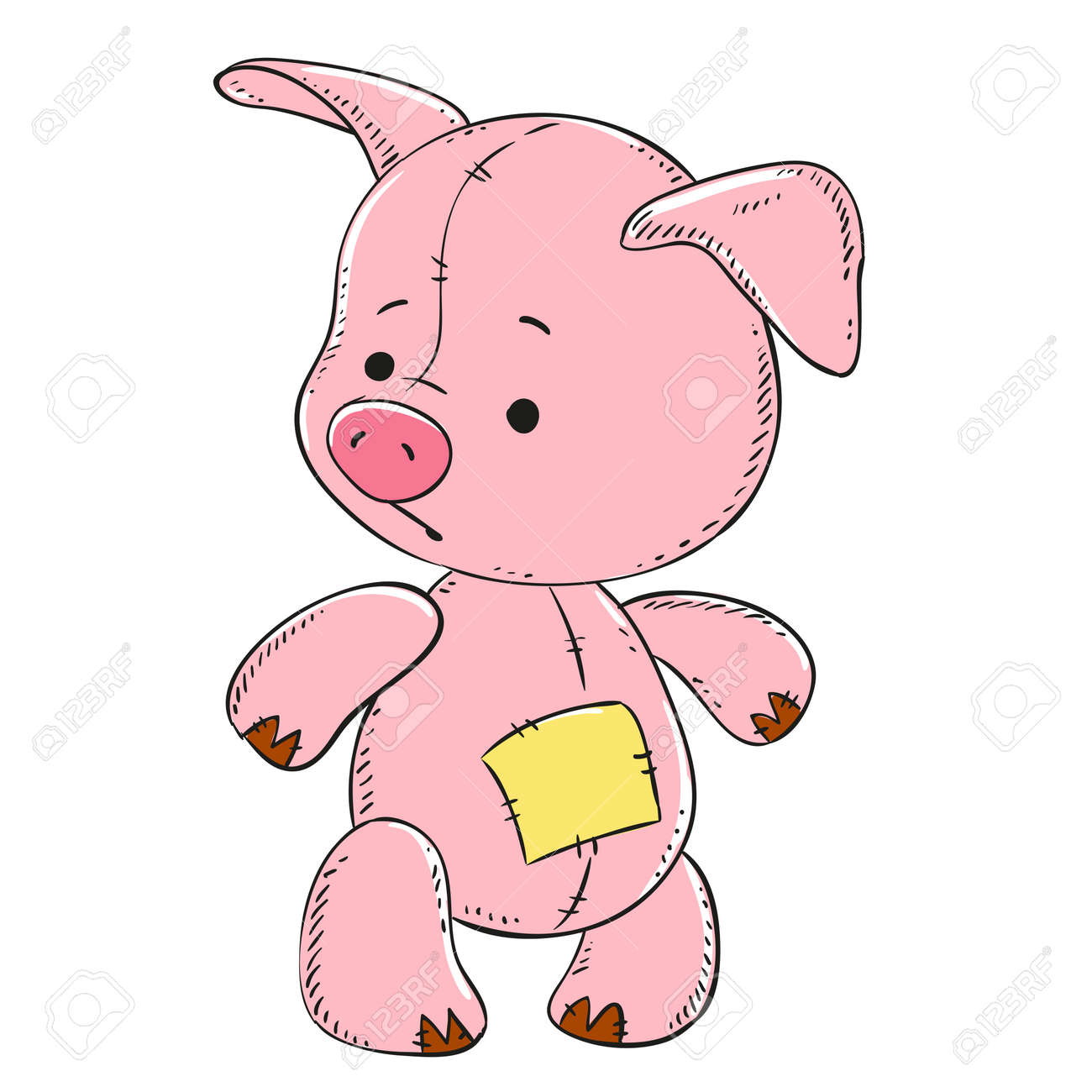 pink pig soft toy