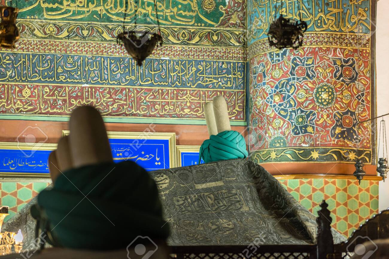 Konya Turkey 10 February 2016 A View From The Mevlana Museum Stock Photo Picture And Royalty Free Image Image 137197999