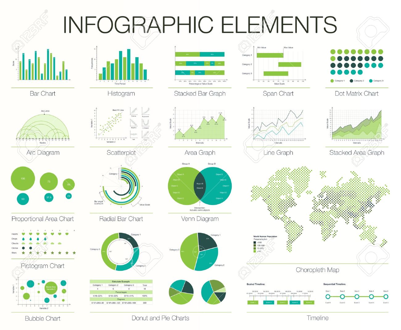 Pie Chart Graphic Design