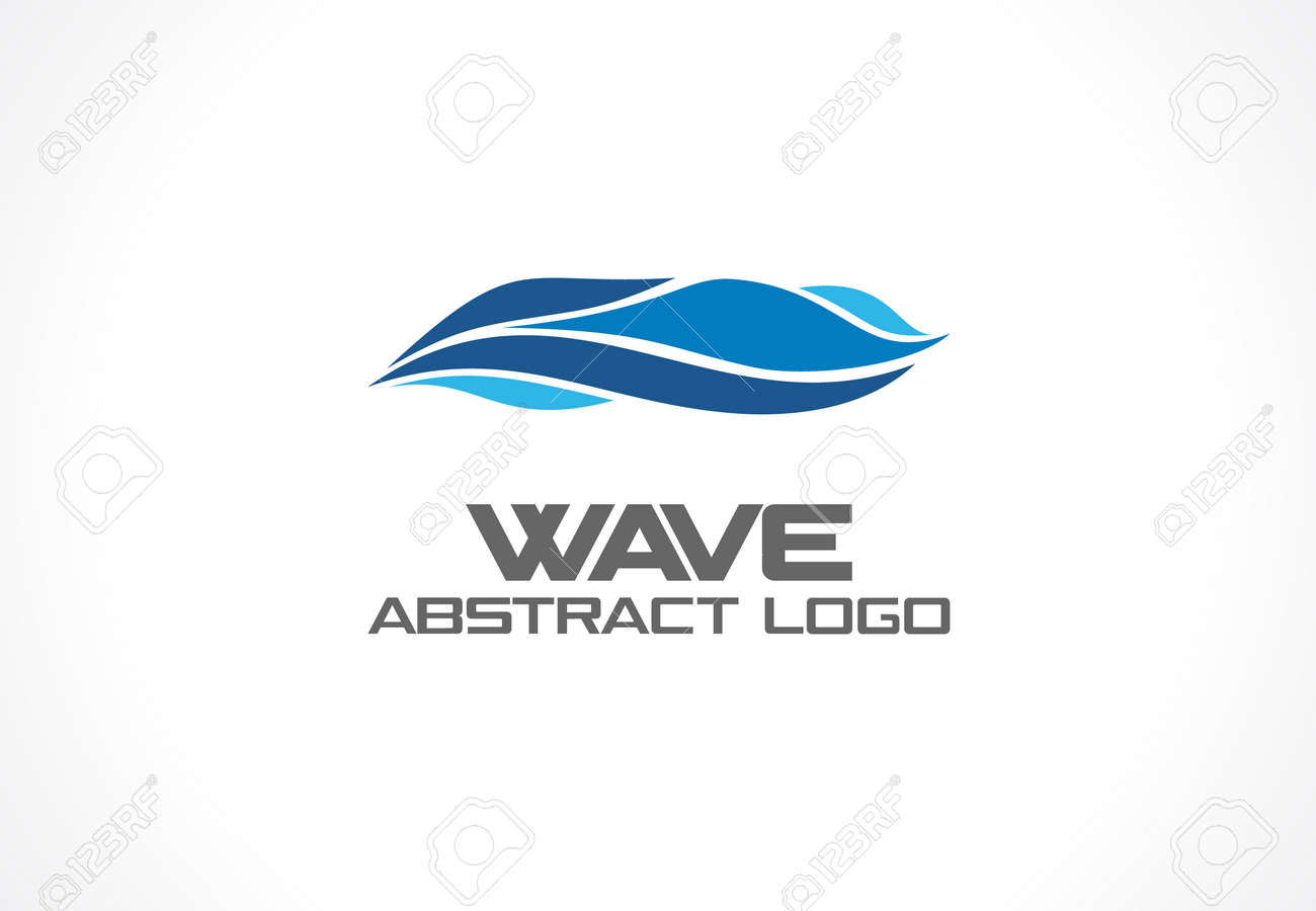 abstract logo for business company corporate identity design