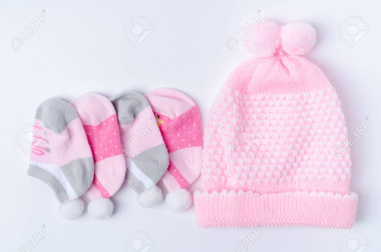 newborn baby cap and socks