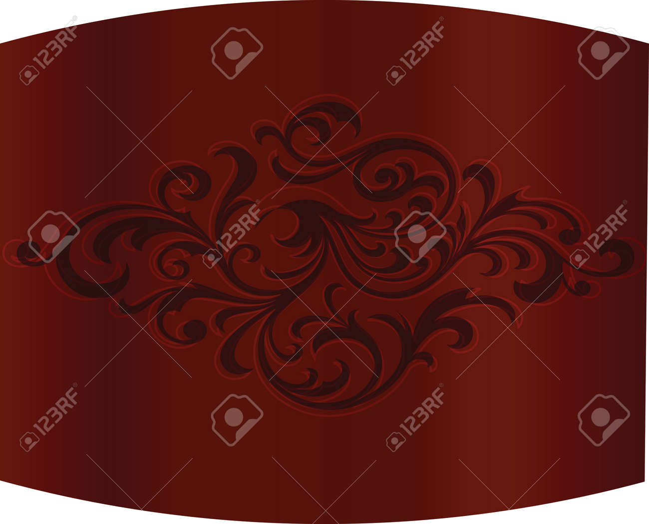 デザイン テンプレートのベクター アート フレーム 招待状 グリーティング カード 証明書 お礼のメッセージの花柄のエレガントな装飾要素 のイラスト素材 ベクタ Image