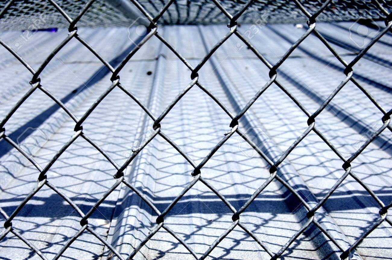 chain link fence roof