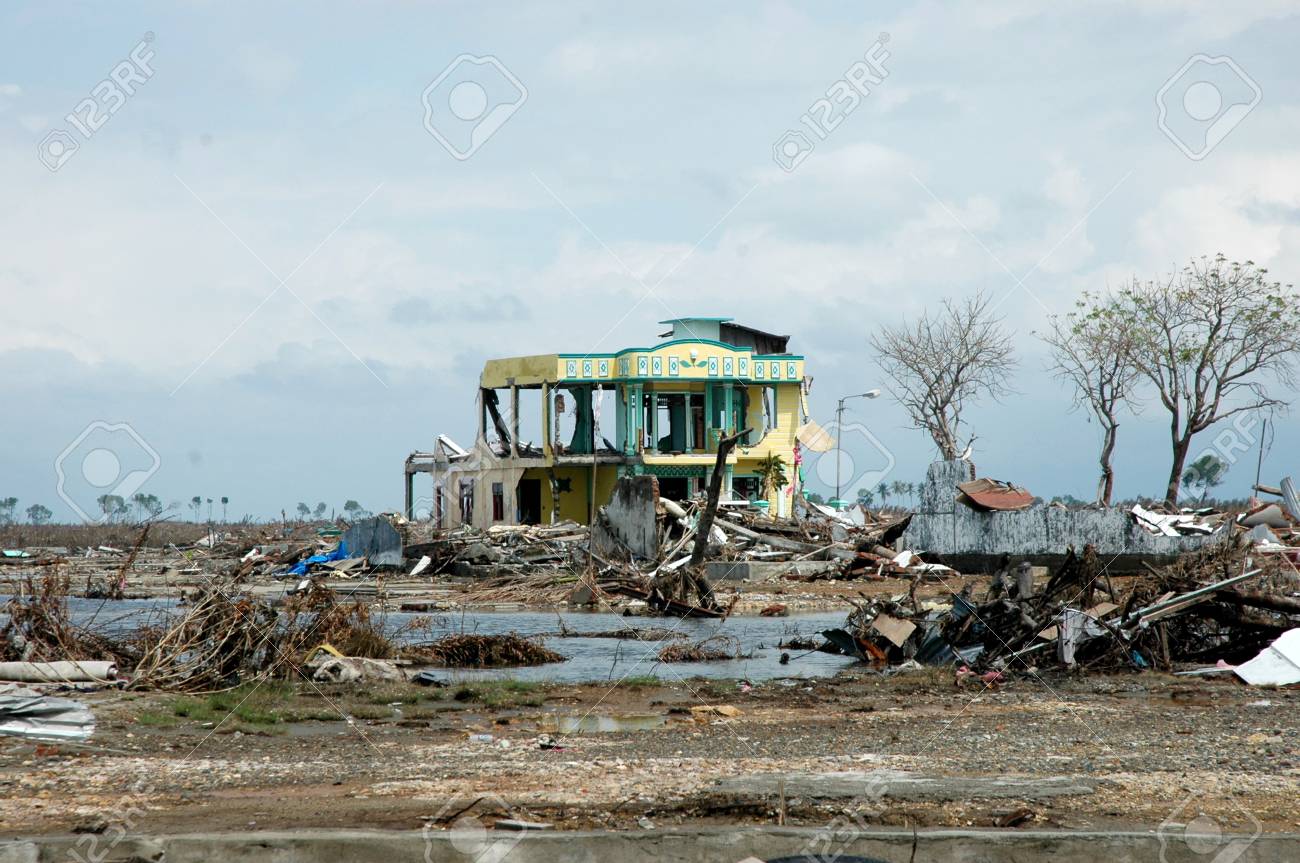 Banda Aceh Aceh Indonesia January 17 2005 Banda Aceh City