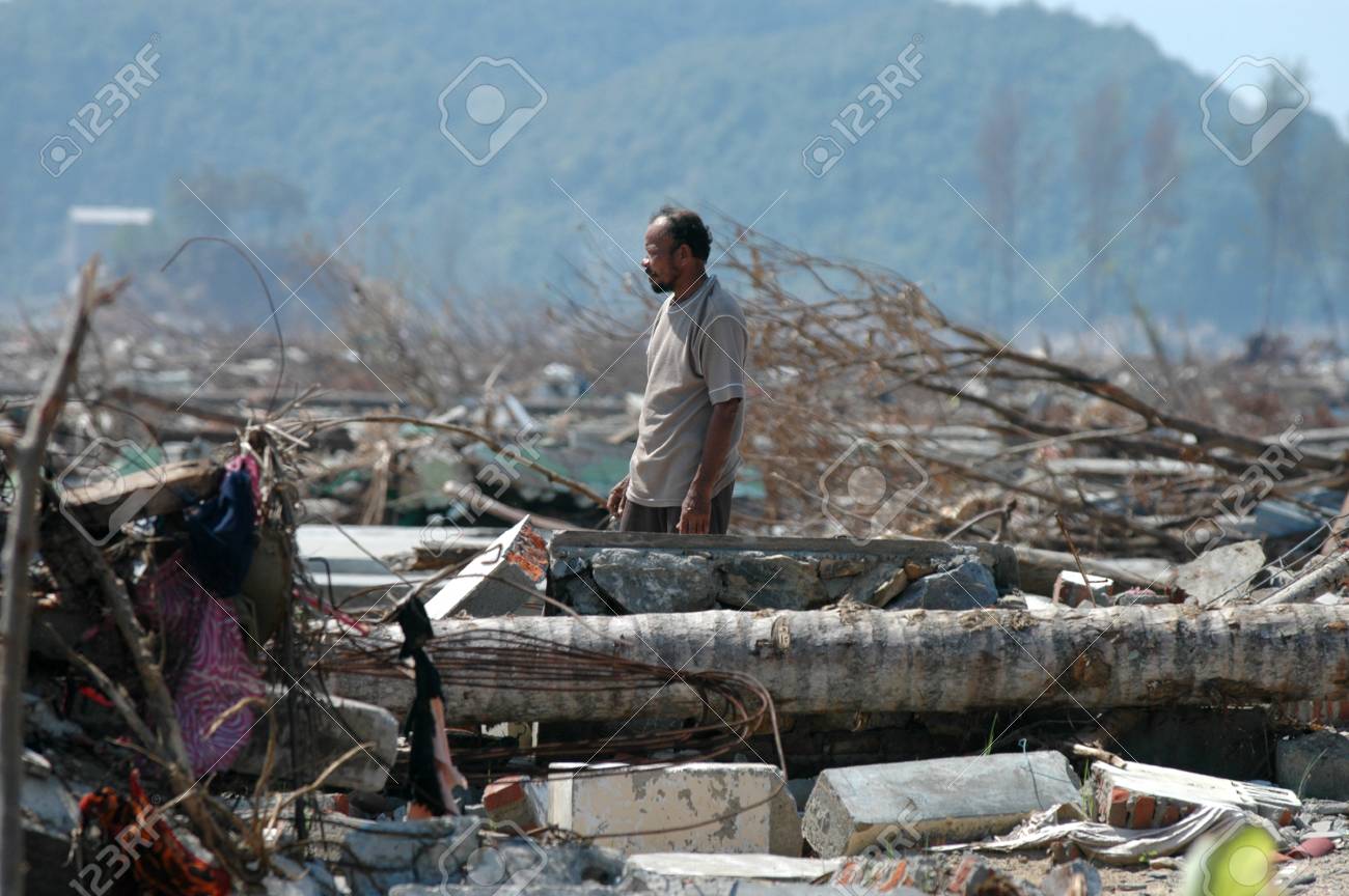 Lhoknga Aceh Besar Aceh Indonesia February 9 2005 People