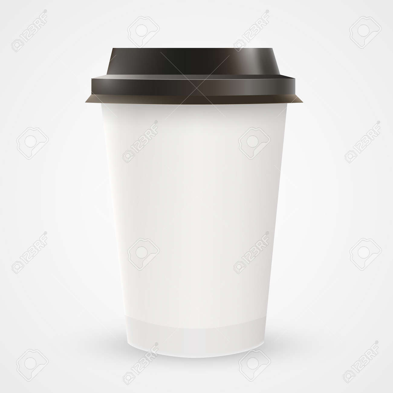 Paper Coffee Cup Vector Paper Coffee Cup Vector