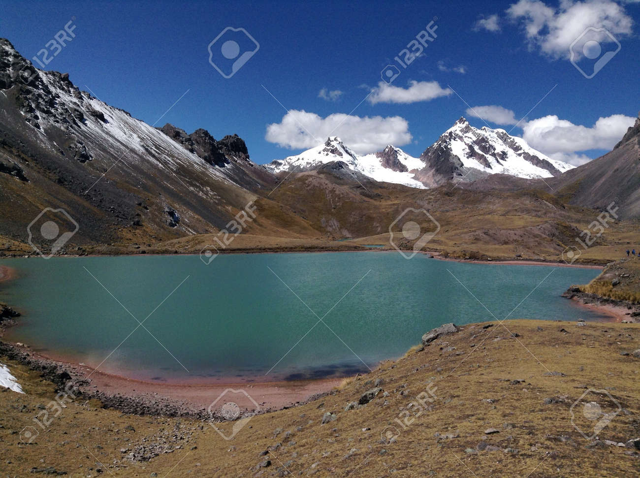Alpine Lake Below Ausangate Peru Stock P O 50986682 Alpine Lake Below Ausangate Peru Stock P O 50986682