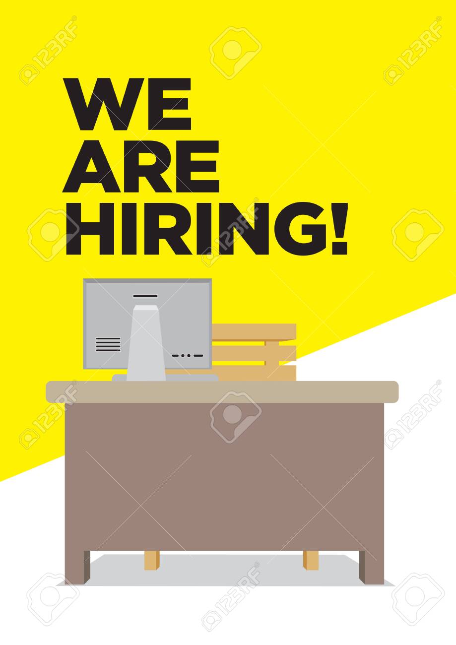 Missing Working Desk With The Copy Of We Are Hiring Concept Royalty Free Cliparts Vectors And Stock Illustration Image Missing Working Desk With The Copy Of We Are Hiring Concept Royalty Free Cliparts Vectors And Stock Illustration Image
