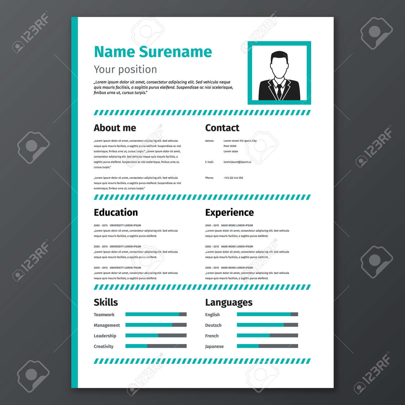 graphic resume