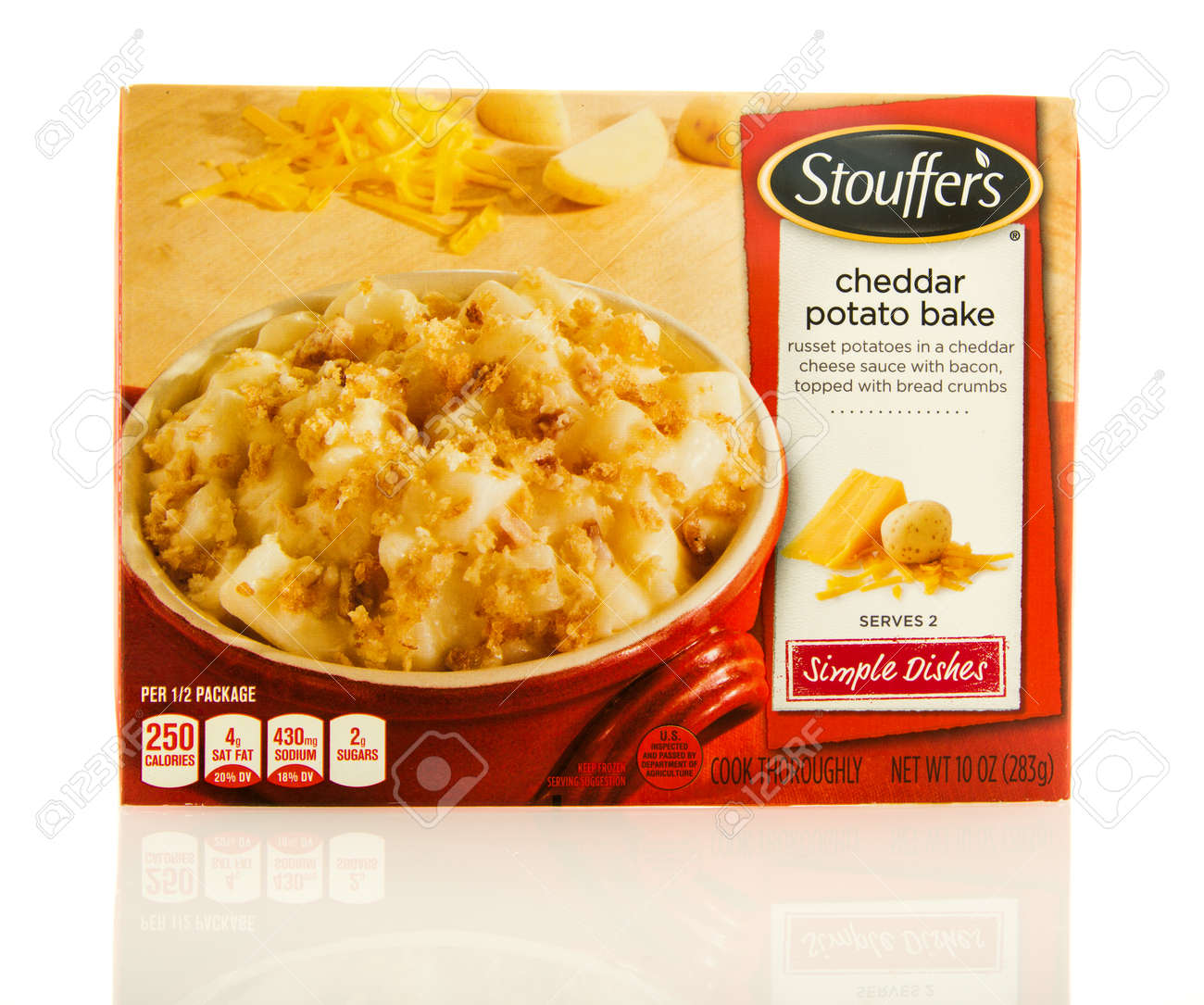 Waupun Wi 9 March 2016 Box Of Stouffer S Cheddar Potato Bake Stock Photo Picture And Royalty Free Image Image 57779964