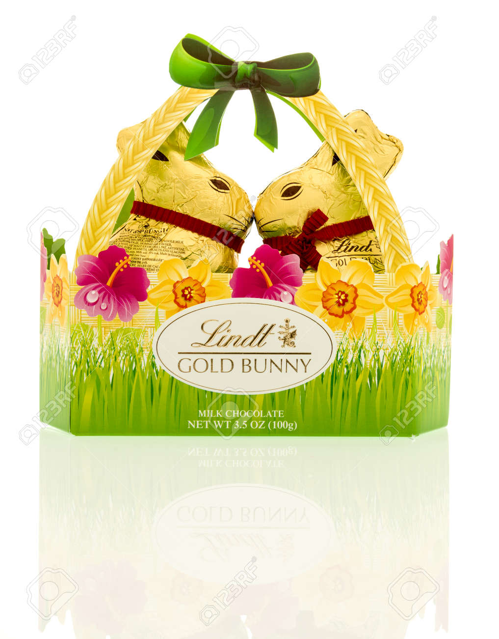 Winneconne Wi 26 March 2017 Package Of Chocolate Bunny Made