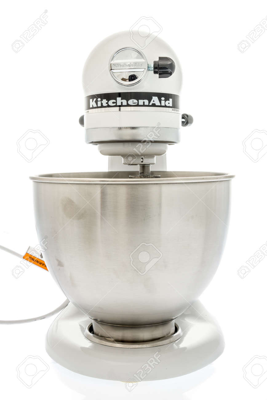 Winneconne Wi 14 October 2018 A White Kitchen Aid Mixer