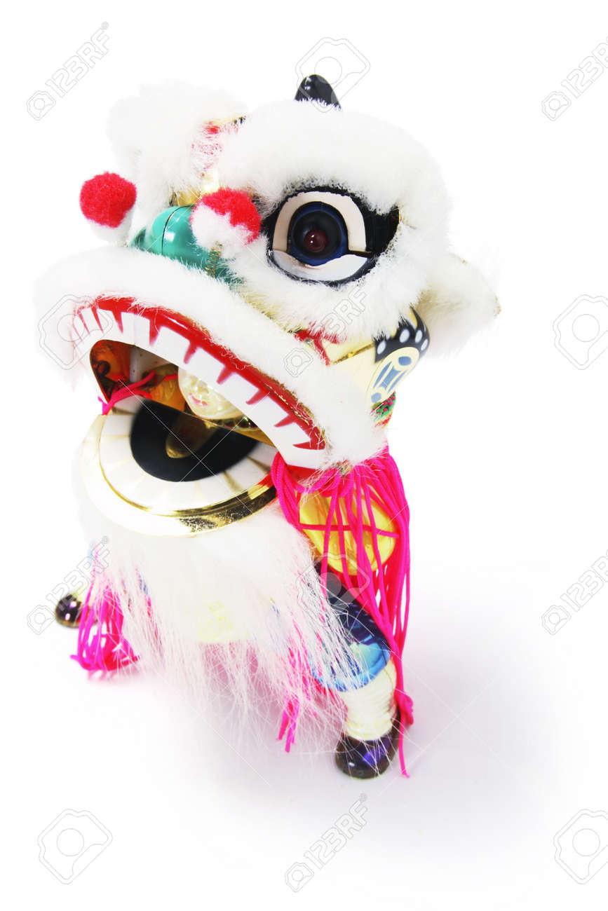 mini lion dance toy