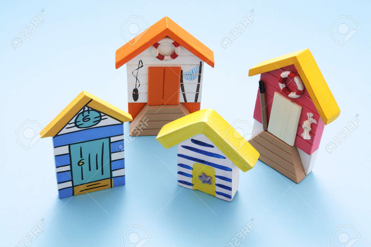 miniature beach house