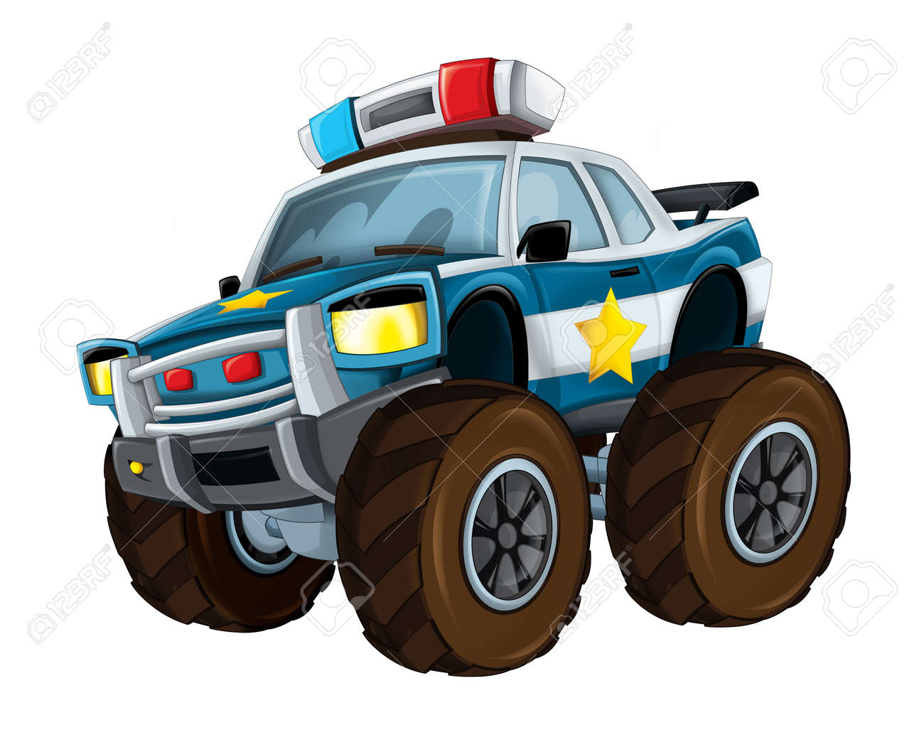 monster police truck