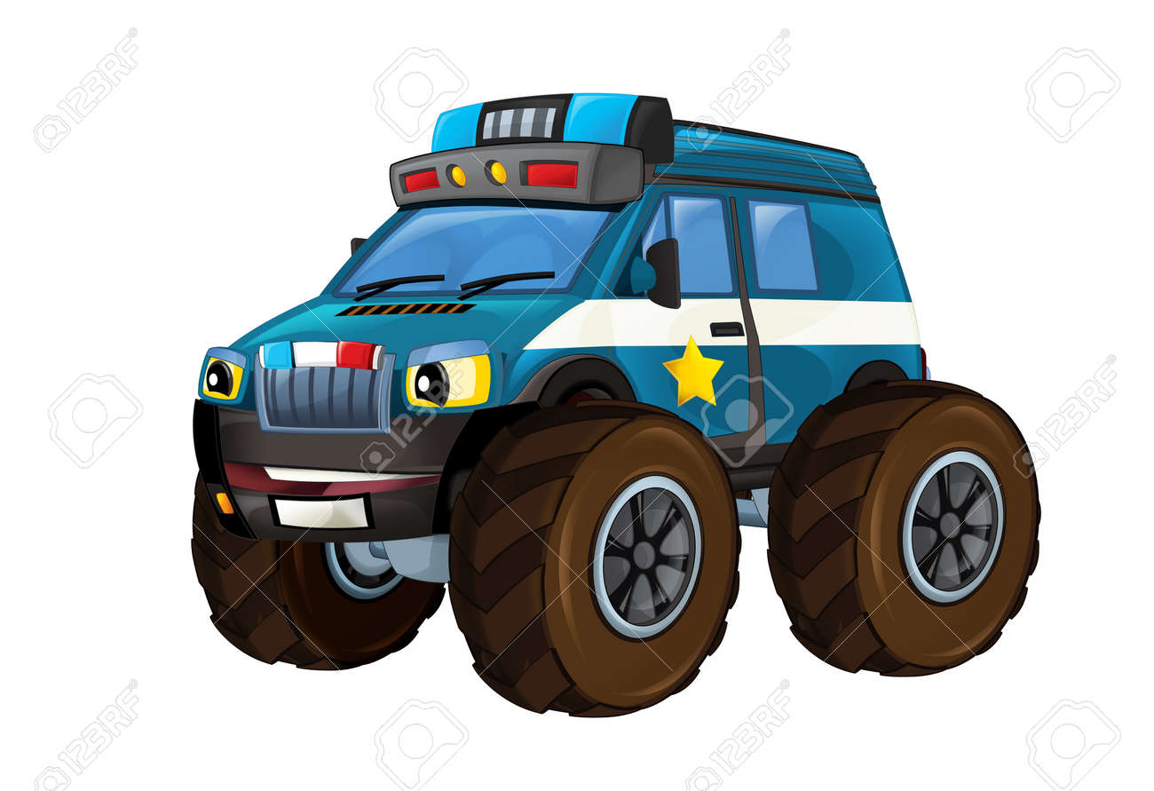 monster police truck
