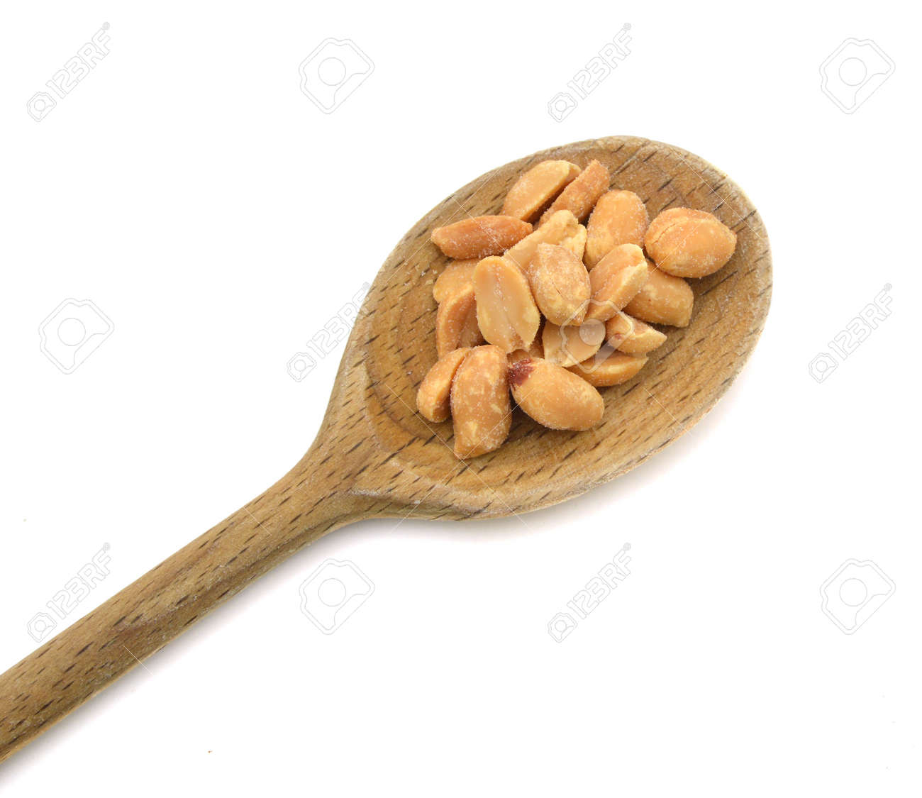 heaping pile of peanuts