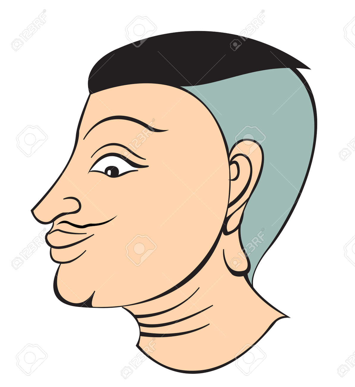 タイの絵画イラスト タイ定義ベクトルを男文字 のイラスト素材 ベクタ Image 87687691