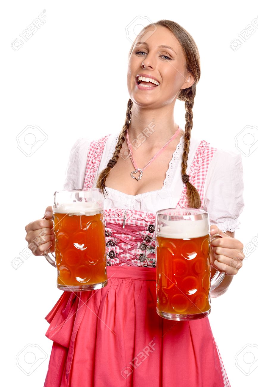 ビール 2 つ大きな杯タンカードを保持を提供おさげ髪赤いディアンドルでドイツやバイエルンの美しい若い女性は笑ってください の写真素材 画像素材 Image ビール 2 つ大きな杯タンカードを保持を提供おさげ髪赤いディアンドルでドイツやバイエルンの美しい若い女性は笑ってください の写真素材 画像素材 Image