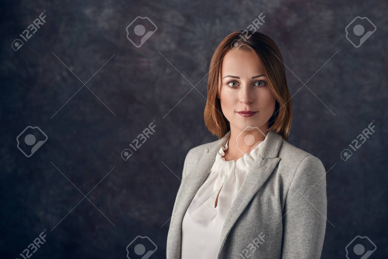 smart elegant female