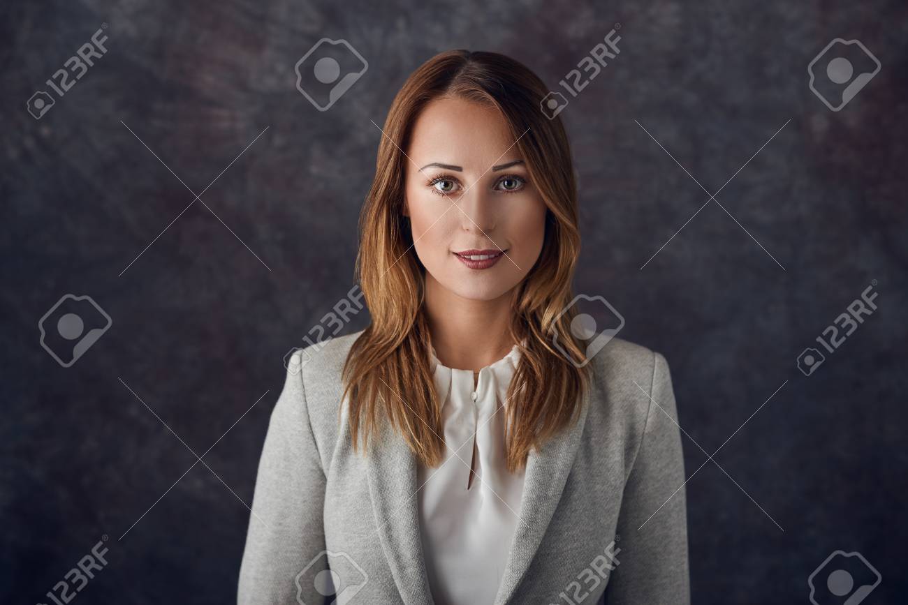 smart elegant female