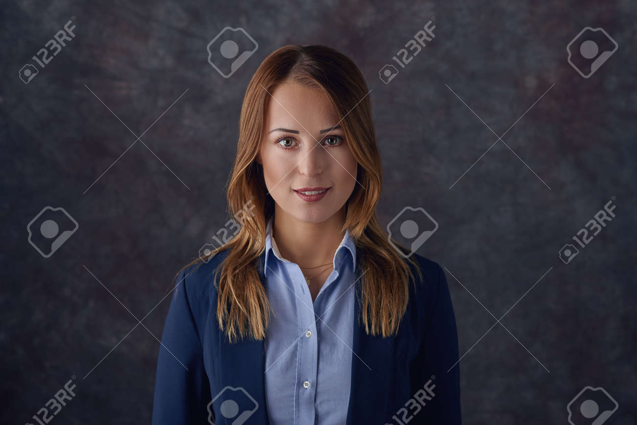 smart elegant female