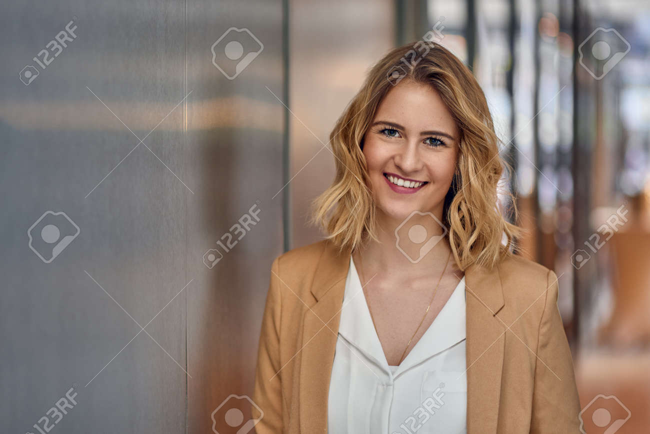 smart elegant female