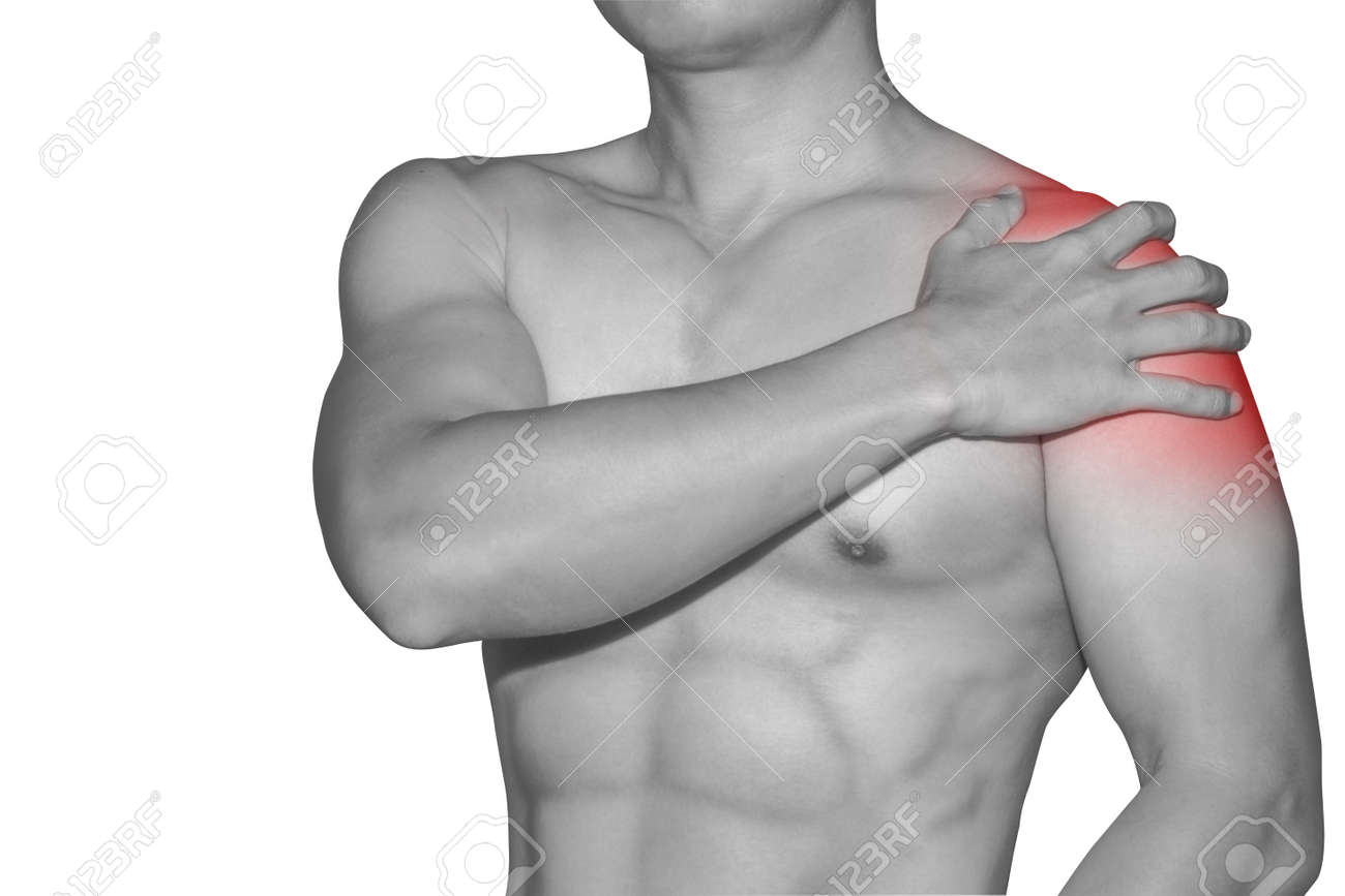 Dolor fuerte de hombro izquierdo