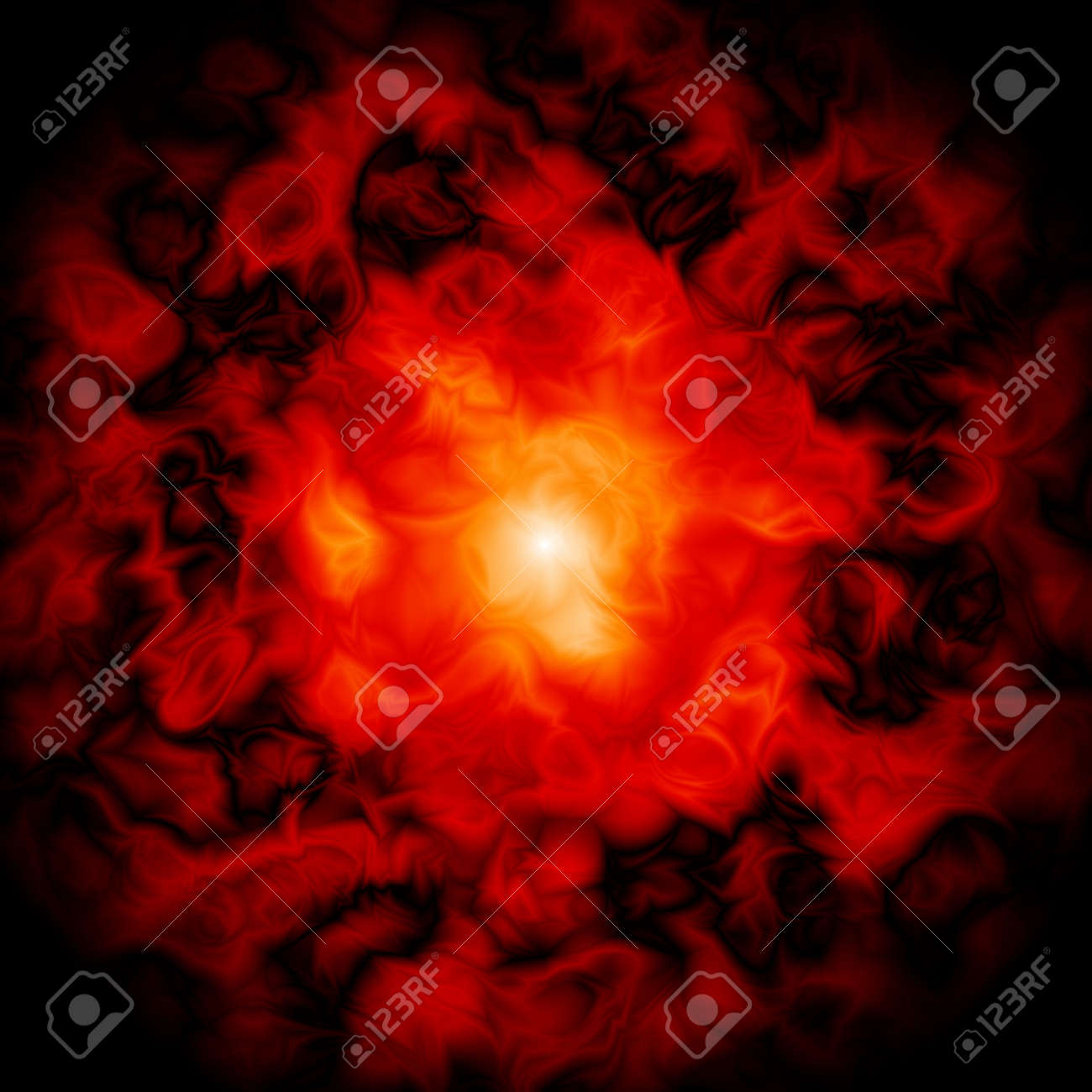 fireball black background
