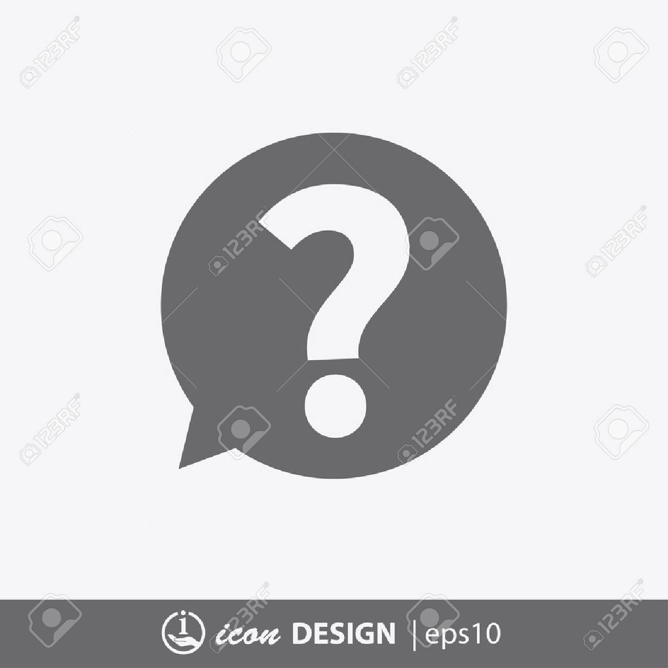 クエスチョン マークの絵文字のイラスト素材 ベクタ Image