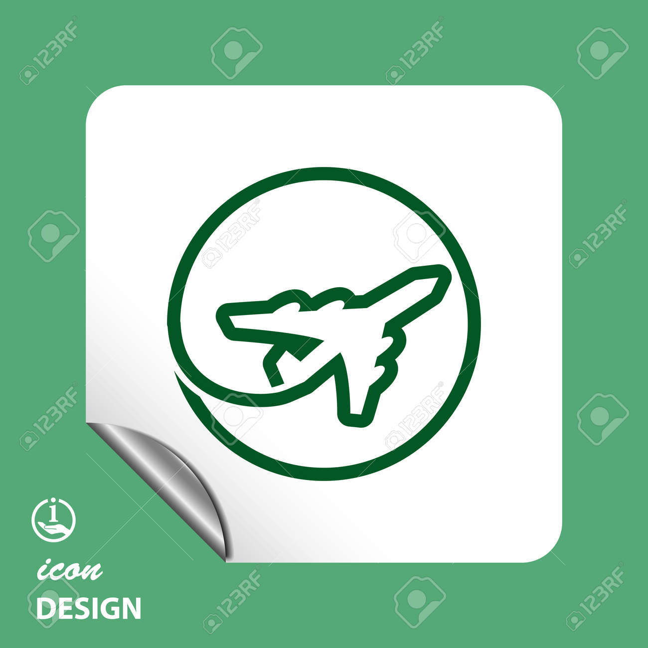 飛行機の絵文字 のイラスト素材 ベクタ Image