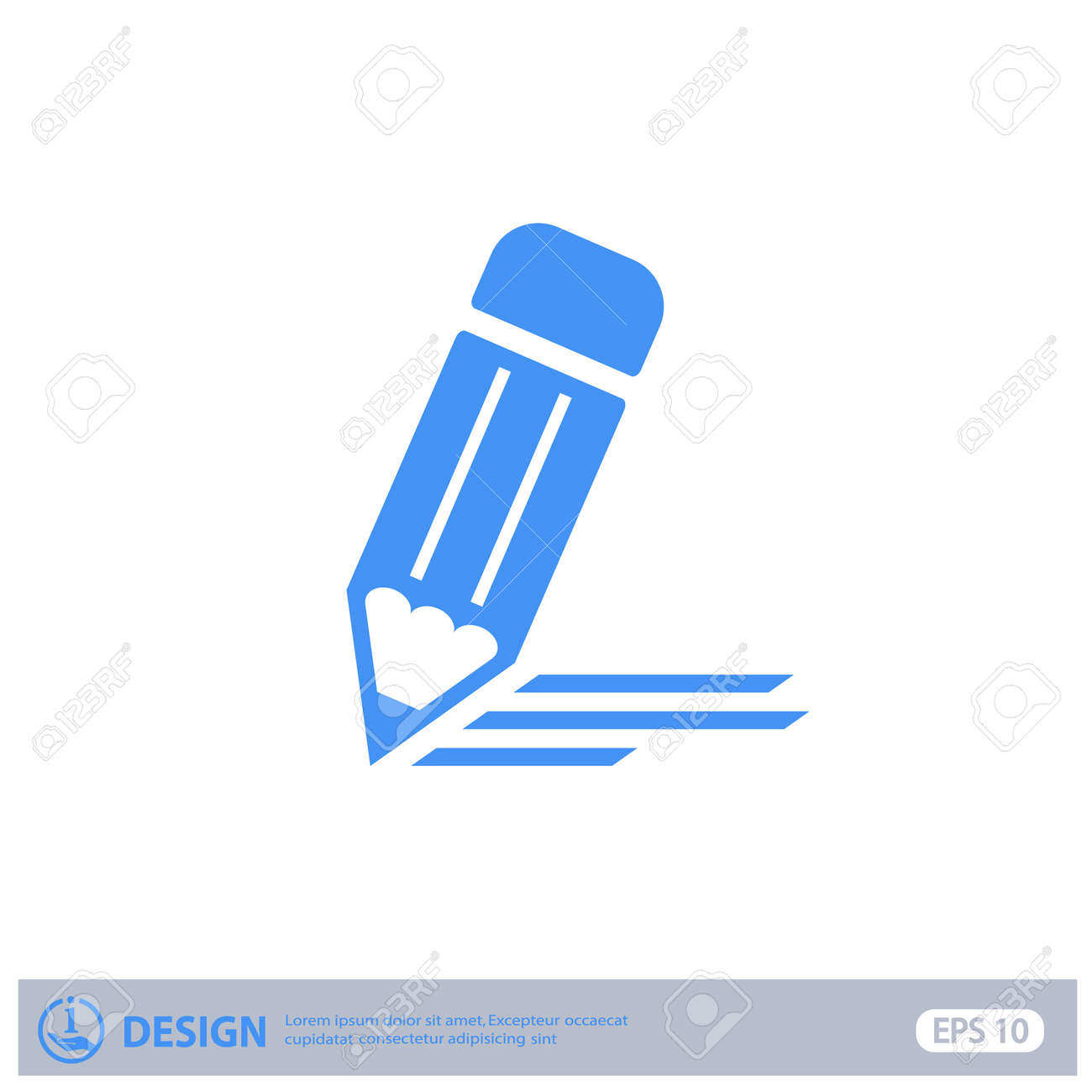 メモの絵文字のイラスト素材 ベクタ Image