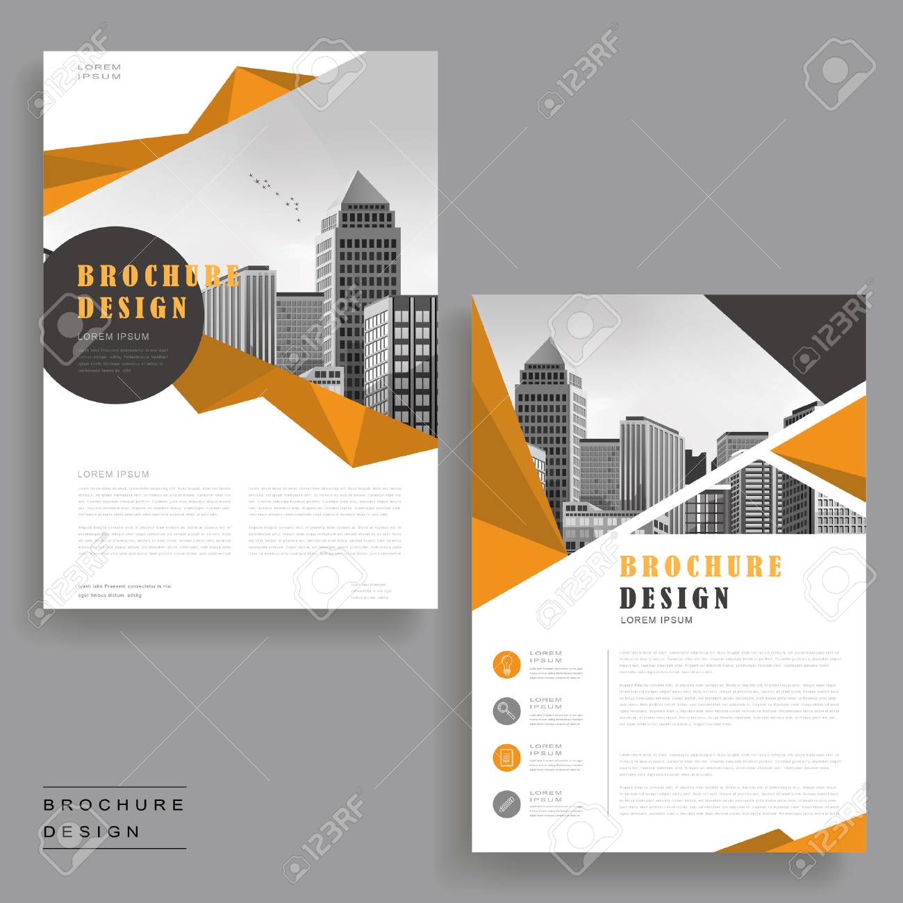simplicity brochure template design with urban landscape and polygon elements stock vector 61098577 - Settlement Brochure Template simplicity brochure template design with urban landscape and polygon elements stock vector 61098577 - Settlement Brochure Template