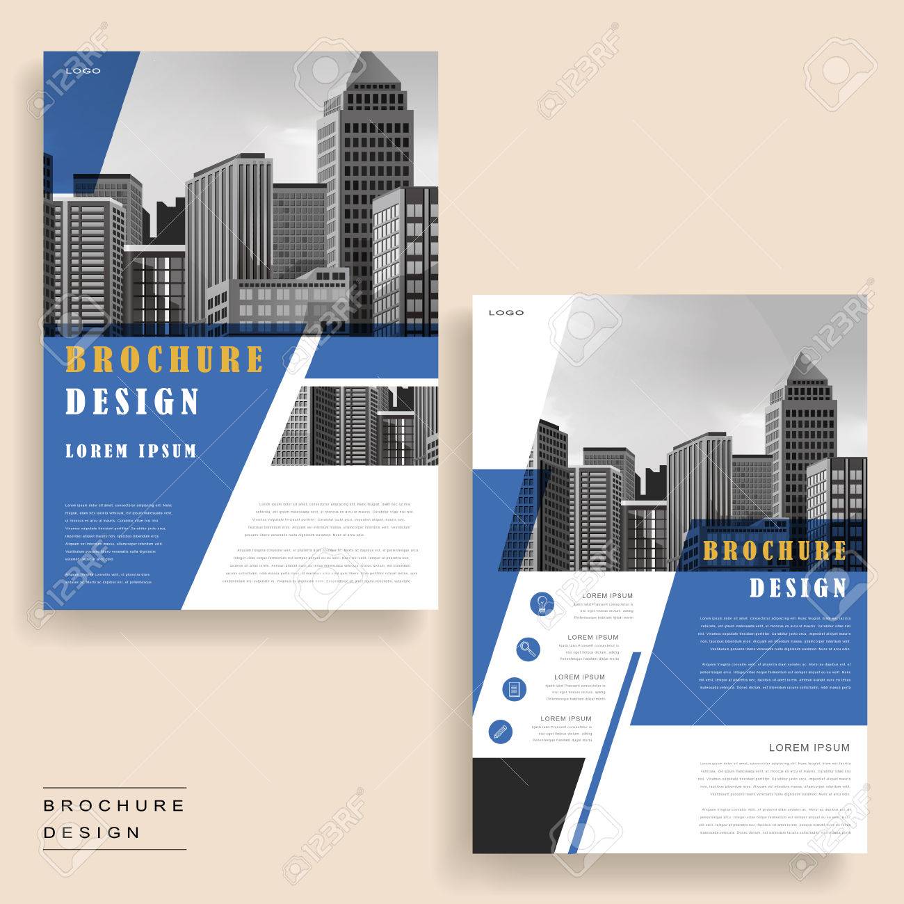 contemporary brochure template design with city landscape and geometric elements stock vector 61525914 - Settlement Brochure Template contemporary brochure template design with city landscape and geometric elements stock vector 61525914 - Settlement Brochure Template