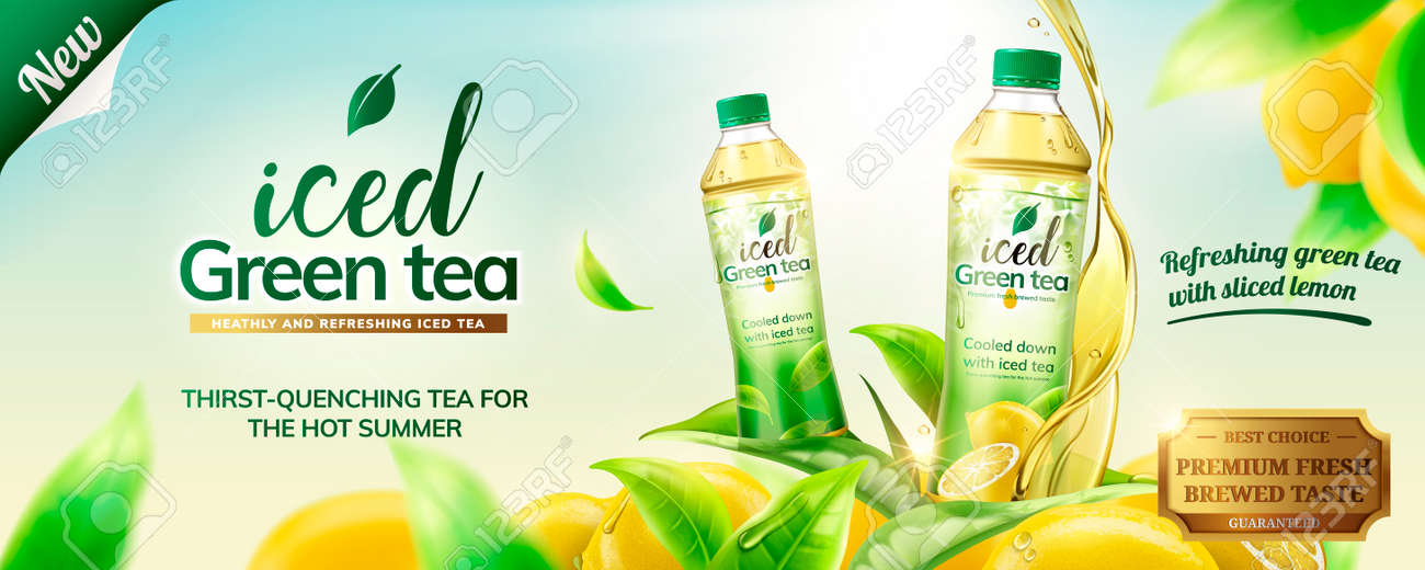 iced green tea ads