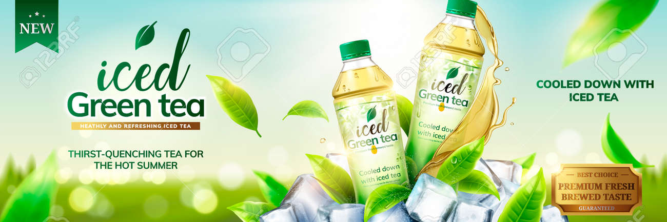 iced green tea ads