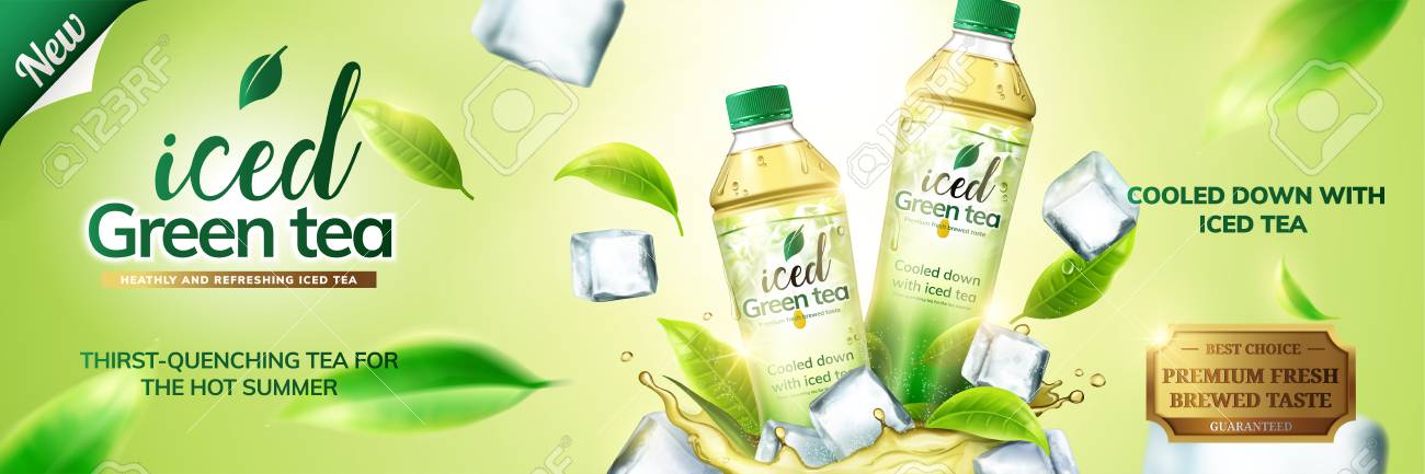 iced green tea ads