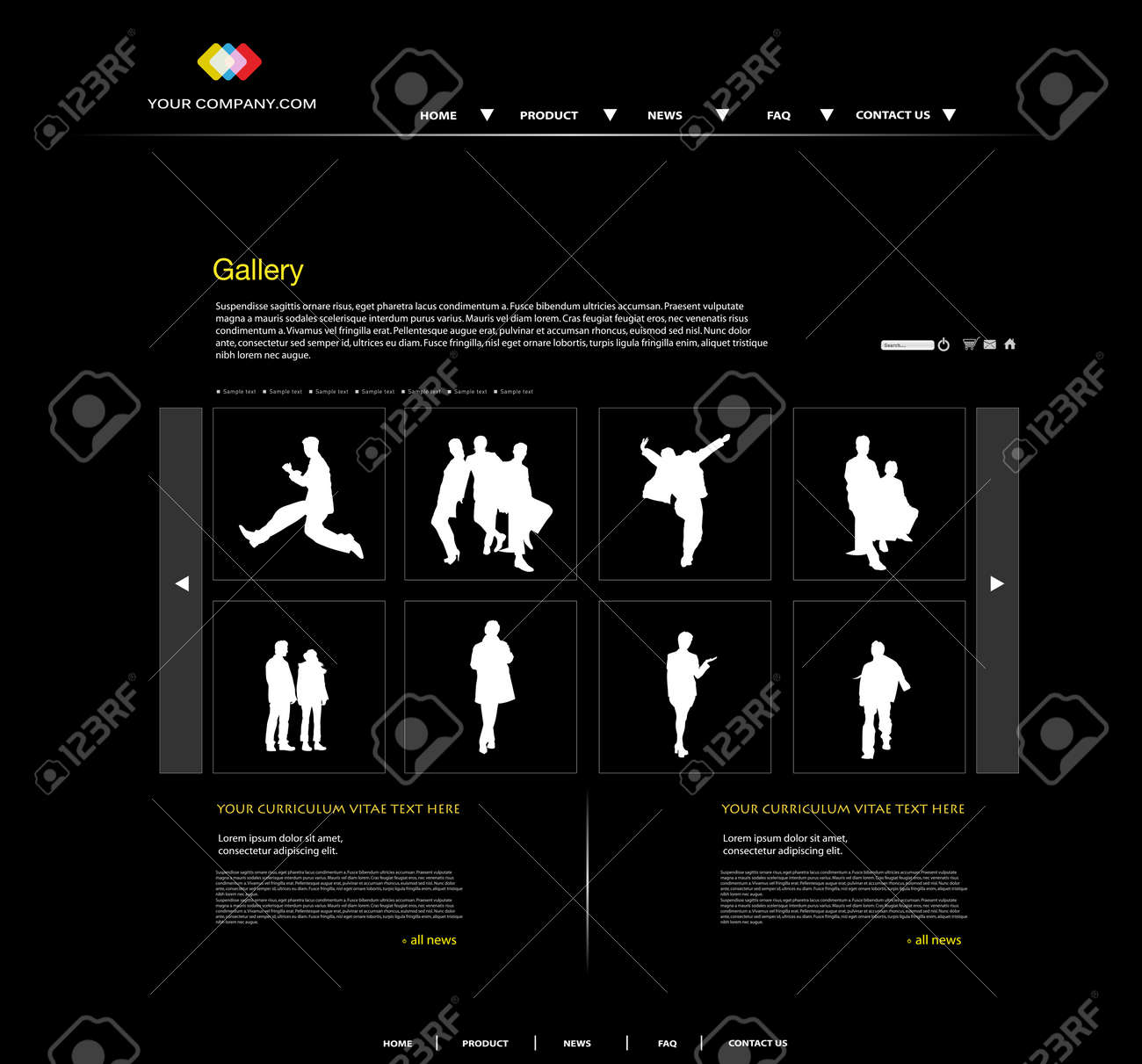 ビジネスの方々 との個人的なポートフォリオ サイトのイラスト素材 ベクタ Image ビジネスの方々 との個人的なポートフォリオ サイトのイラスト素材 ベクタ Image