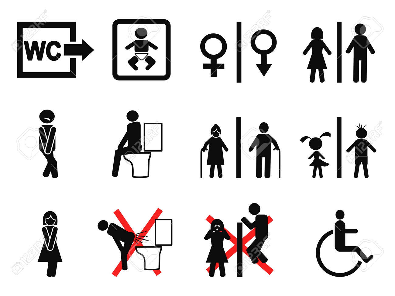bathroom symbol cartoon isolated black bathroom symbol on white background stock vector 38018639 isolated black bathroom symbol on white background royalty free bathroom symbol cartoon isolated black bathroom symbol on white background stock vector 38018639 isolated black bathroom symbol on white background royalty free